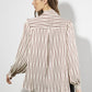 CHEMISE LAVALLIERE À PETITS POIS
