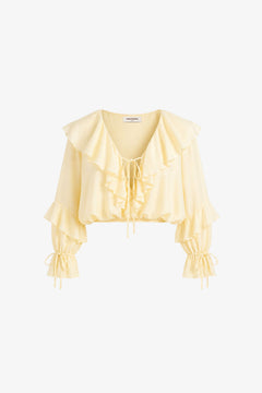 Blouse Lilou - jaune