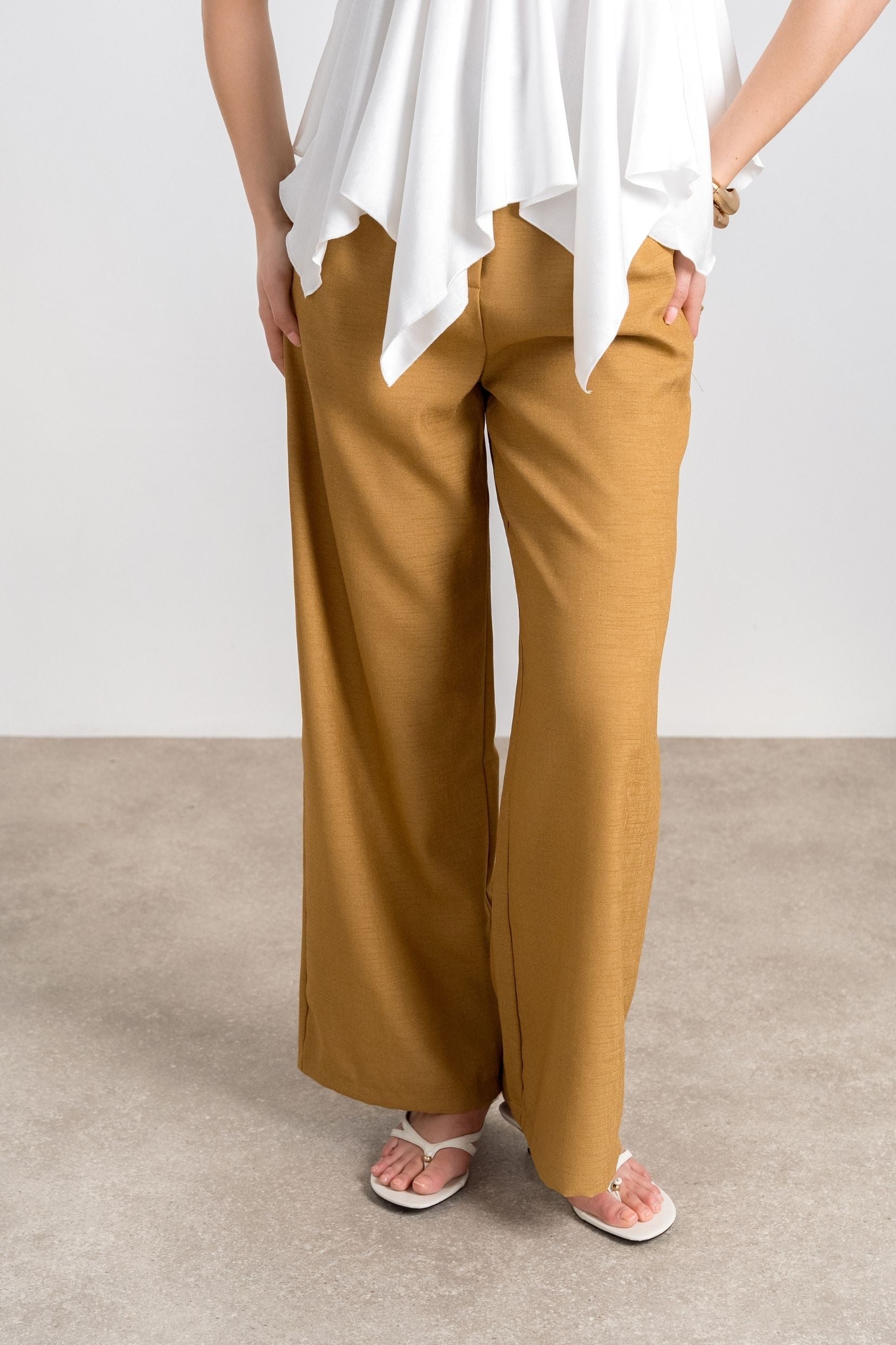 Pantalon Béa - noisette