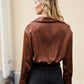 TOP SATINÉ OVERSIZE
