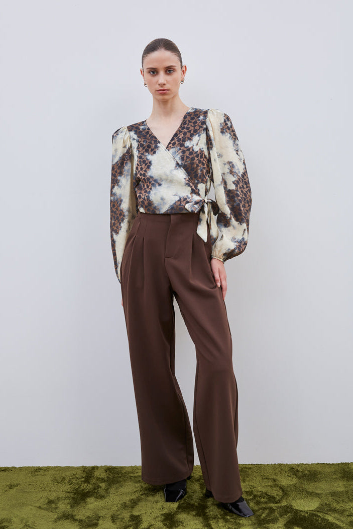 TOP CACHE-COEUR IMPRIMÉ