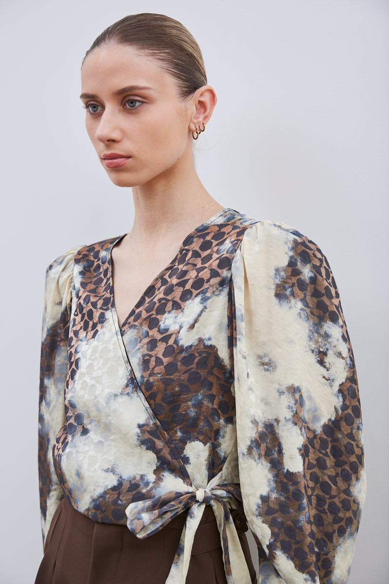 TOP CACHE-COEUR IMPRIMÉ