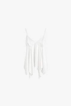 Top Marie France  - blanc