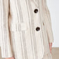 BLAZER EN LIN À RAYURES