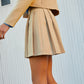 JUPE TAILLEUR COURTE