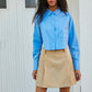 JUPE TAILLEUR COURTE
