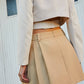 JUPE TAILLEUR COURTE