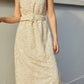 ROBE DENTELLE SANS MANCHES