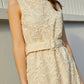 ROBE DENTELLE SANS MANCHES