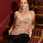 TOP SEQUINS À BRETELLES